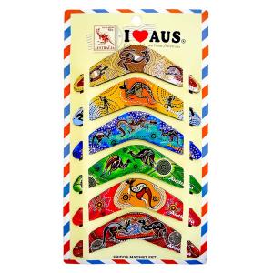 オーストラリア お土産 アボリジニ ブーメラン...の詳細画像1