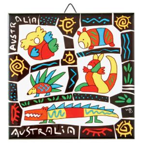 オーストラリア お土産 オーストラリア ビバラ鍋敷き｜鍋敷き