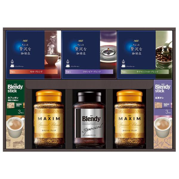 【御歳暮のし対応可】【お歳暮 送料無料】ＡＧＦ　ドリップ＆インスタントコーヒーギフト　MQZ-50A