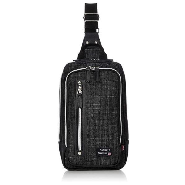 [LONSDALE ロンズデール] ショルダーバッグ 80020 タテ型 大容量 ワンショルダー 斜...