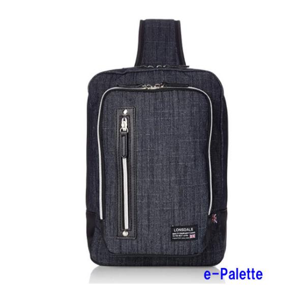 [LONSDALE ロンズデール] ショルダーバッグ 80021 L タテ型 大容量 ワンショルダー...