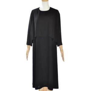 喪服 ブラック フォーマル ワンピース レディ...の詳細画像4