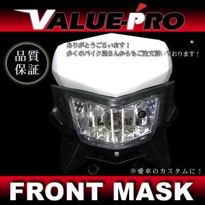 KLX250 Dトラッカー KDX250 KDX125 KSR110 ヘッドライト カウル マスク
