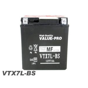 VTX7L-BS 即用バッテリー ValuePro / 互換 YTX7L-BS マグナ250 GB250クラブマン ディグリー AX-1  レブル VTスパーダ ゼルビス｜e-parts8198