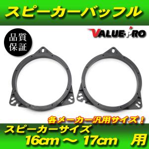ケンウッド　17cmスピーカー＋インナーバッフル 16cm 17cm スピーカー バッフル / カロッツェリア アルパイン