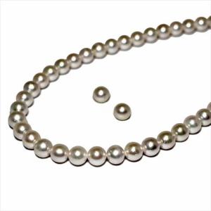 アコヤ7mmクリップクラスプ 48cmネックレス保証書・ケース付 : e-pearl
