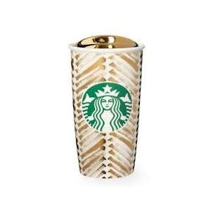 STARBUCKS スターバックス  海外限定 タンブラー 12fl oz（354ml) ホワイトゴールド｜e-petlife