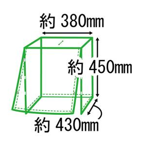イージーホームバード用 クリアーケージカバー3...の詳細画像4