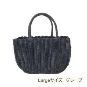 グレープ かごバッグ ミドルバッグ ビニール製 浴衣用 ビニール PPバッグ カゴバッグ ランチバッグ かごバック P.Pグレープバッグ 9666 村田屋産業