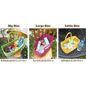 チェリー かごバッグ bigサイズ 浴衣用 ビ...の詳細画像4