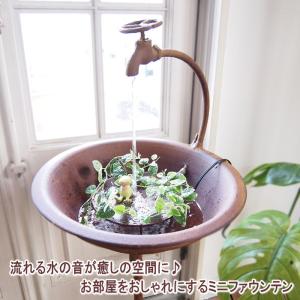 水琴屈 信楽焼 電動つくばい 陶器 ツクバイ 循環式つくばい 水流 す