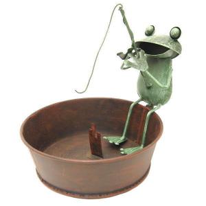 フィッシングモスキートフロッグ 蚊やり 蚊遣り 蚊取り線香入れ デンク熱対策 ガーデニング 夏 蚊取り器 玄関 庭 インテリア おしゃれ カエル 4767