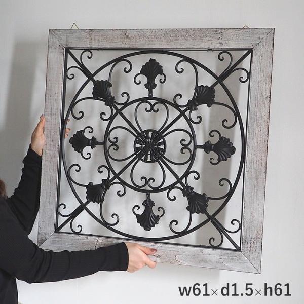 インテリア 雑貨 おしゃれ かわいい 壁掛け 壁飾り 飾り窓 オブジェ アイアン ウッド