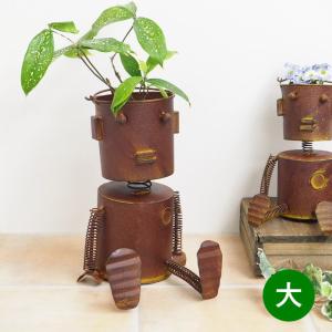ガーデン オーナメント 置物 プランター おしゃれ 室内 屋外 ポット