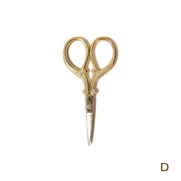 D はさみ ハサミ アンティーク 文房具 文具 裁縫 手芸 糸切り 糸切りばさみ シザー かわいい ...