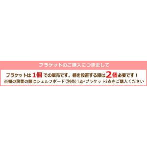 ブラックSサイズ ブラケット 棚受け アイアン...の詳細画像1