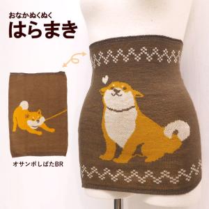即出荷 はらまきオサンポしばたBR レディース メンズ 腹巻 腹巻き 冷え対策 防寒 あったか アイテム 伸縮  ウエストウォーマー 802070-BR フレンズヒル