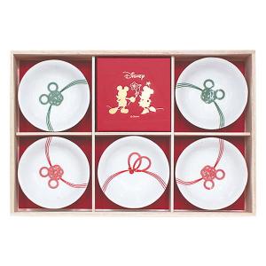 即出荷 食器セット おしゃれ 結婚祝い 電子レンジ対応 食洗機対応 小鉢 小皿 皿 新築祝い 水引 梅結び ディズニー ミッキー 結び 小鉢揃 3260-01 三郷陶器