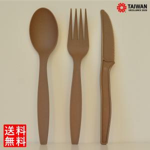 使い捨てフォーク 生分解性 カトラリー 1000本 (50本 x