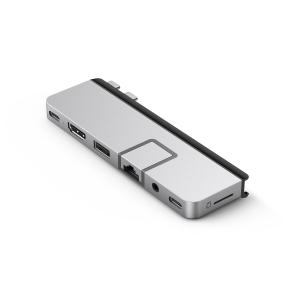 Macbook Air / Pro 用 USB-C マルチハブ Hub Hyper Drive DUO PRO 7-in-2 HD575-SIL-GL-50｜e-plaisir-shop