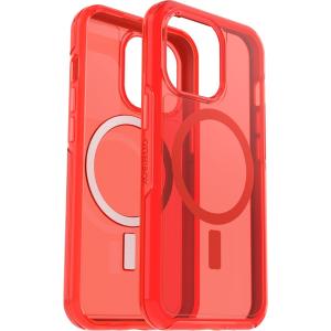 //アウトレット品// スマホケース  iPhone13 Pro おしゃれ かわいい MagSafe対応 安い レッド 赤 オッターボックス OtterBox SYMMETRY PLUS｜e-plaisir-shop