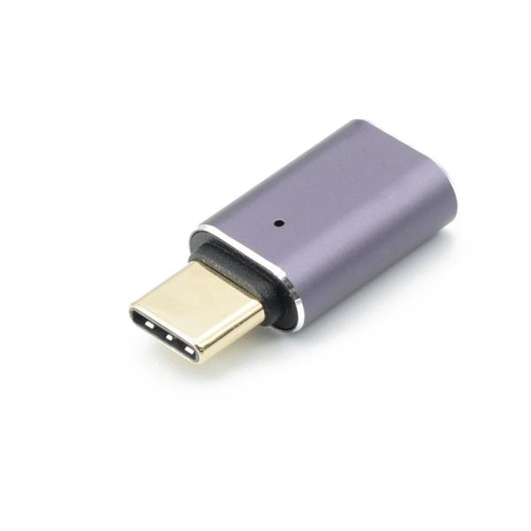 Type-C 変換コネクタ USB4対応 充電 データ通信対応 最大電力240W 最大転送速度40G...