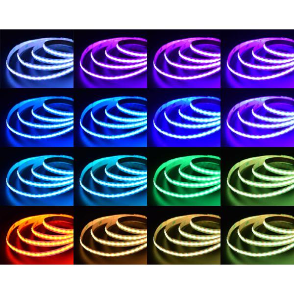 LEDテープライト COBテープ USB 1m RGB 切手も光る 間接照明 アクセント照明 内装 ...