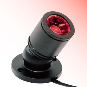 スポットライト LED ライト フィギュア コレクション ディスプレイ 壁面設置 固定シール・ビス付 推しカラー レッド 日本トラストテクノロジー JTT OSISPB-RD