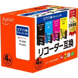 リコーダーシリーズ 対応 互換インク 4色パック プレジール PLE-ERDH-4P｜e-plaisir-shop