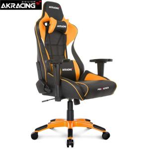 AKレーシングチェア ゲーミングチェア 椅子 AKRacing PRO-X オレンジ V2 オフィスチェア リクライニング (受発注品：ご注文確認後にメーカー発注)｜e-plaisir-shop