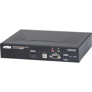 トランスミッター IP-KVM エクステンダー HDMI (4K PoE対応) 光ファイバー 延長可 ATEN KE8952T｜e-plaisir-shop