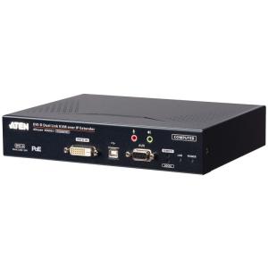 KVMエクステンダー デュアルリンク DVI-D IP-KVM トランスミッター (2K&PoE対応/デュアルSFP搭載) ATEN KE6922T｜e-plaisir-shop