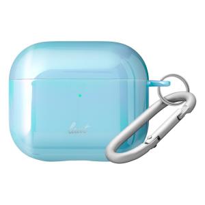 //アウトレット品// エアポッズ ケース 第3世代 おしゃれ かわいい ブルー ラウト LAUT HOLO COLOURS for AirPods 3 Blue｜e-plaisir-shop