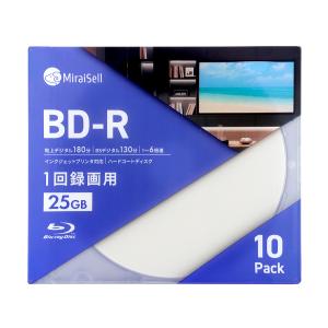 録画用Blu-ray Disc 25GB 1-6倍速 スリムケース 10枚入 まとめ買い