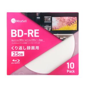 録画用Blu-ray Disc 25GB 1-6倍速 スリムケース 10枚入 まとめ買い
