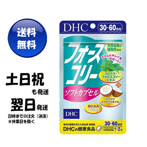 DHC フォースコリー 30〜60日分 ソフトカプセル 1日1~2粒 サプリメント 健康食品 フォル...