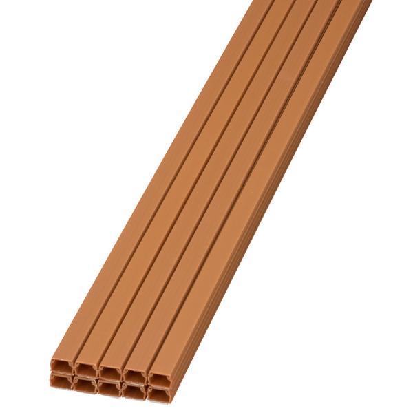 テープ付ABSモール1号 1m ブラウン 10本入｜DZ-AMT11-T/10P 00-4800 オ...