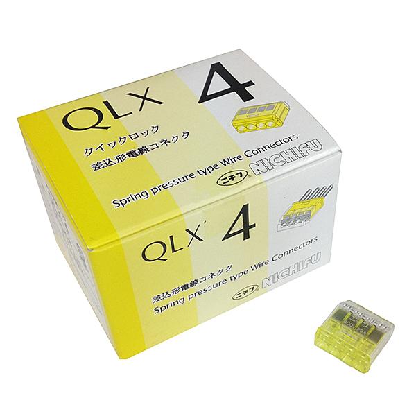 ニチフ 差込型電線コネクタ QL-4 50個入 ｜QLX4 50P 00-4845