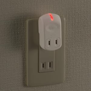 電源タップ 強力雷ガード 1個口 白 ホワイト...の詳細画像2
