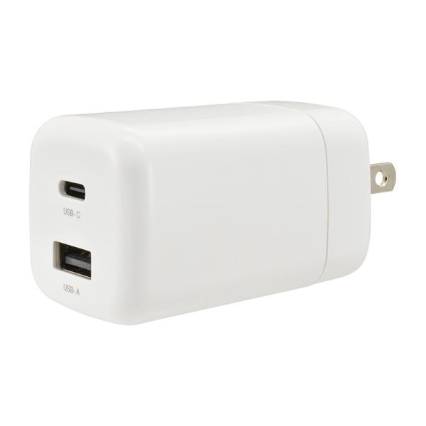 AudioComm PD/QC3.0対応 AC充電器(Type-A+Type-C搭載)｜MAV-AP...