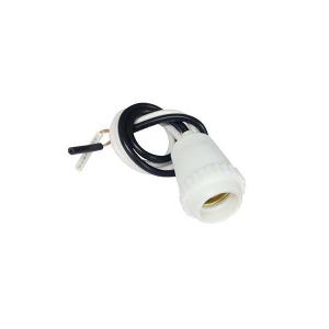 プラソケット E12 白 1A-250V HS-L12KPS/W 04-2201 オーム電機