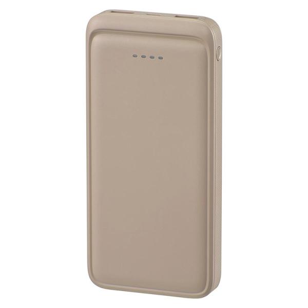 SmartComm モバイルバッテリー 10000mAh ラテ・グレージュ｜SMP-MB100-T ...
