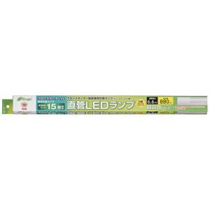 直管LEDランプ 15形相当 G13 昼白色 グロースターター器具専用 片側給電仕様 ダミースターター付_LDF15SS・N/6/8 06-0913 オーム電機｜e-price