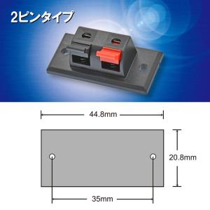 プッシュターミナル 2ピンタイプ|KIT-37...の詳細画像1