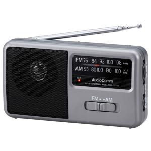 ラジオ AudioComm AM/FM ポータ...の詳細画像2