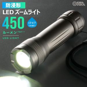 懐中電灯 LEDトーチライト&ランタン 300ルーメン｜LP-300AU-W 08-1339