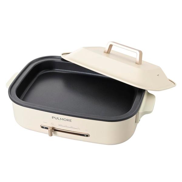 PULMORE ホットプレートPlus ３点セット｜COK-PYH80AZ 08-1705 オーム電...
