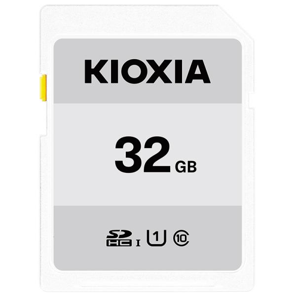 キオクシア SDHCメモリーカード UHS-I  32GB ベーシックモデル｜45825638514...