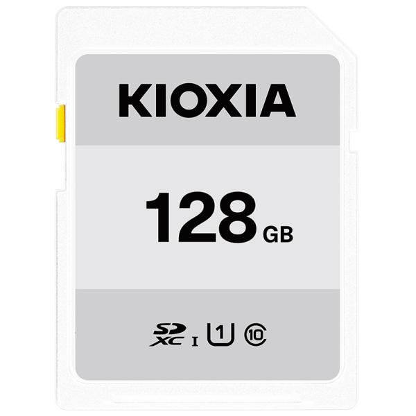 キオクシア SDXCメモリーカード UHS-I 128GB ベーシックモデル｜45825638520...