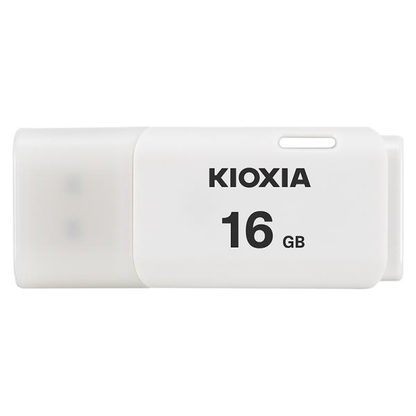 キオクシア USBフラッシュメモリ USB2.0 16GB ホワイト U202｜4582563850...